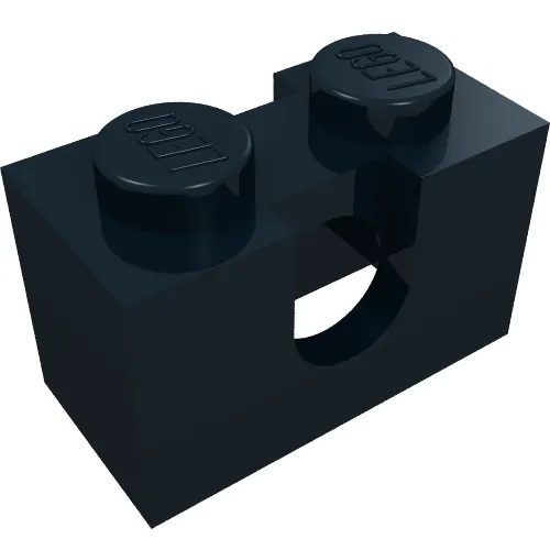 Technic Brick 1 x 2 with Hole Type II