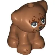 Animal, Dog Pup with Medium Nougat Fur, Tongue print