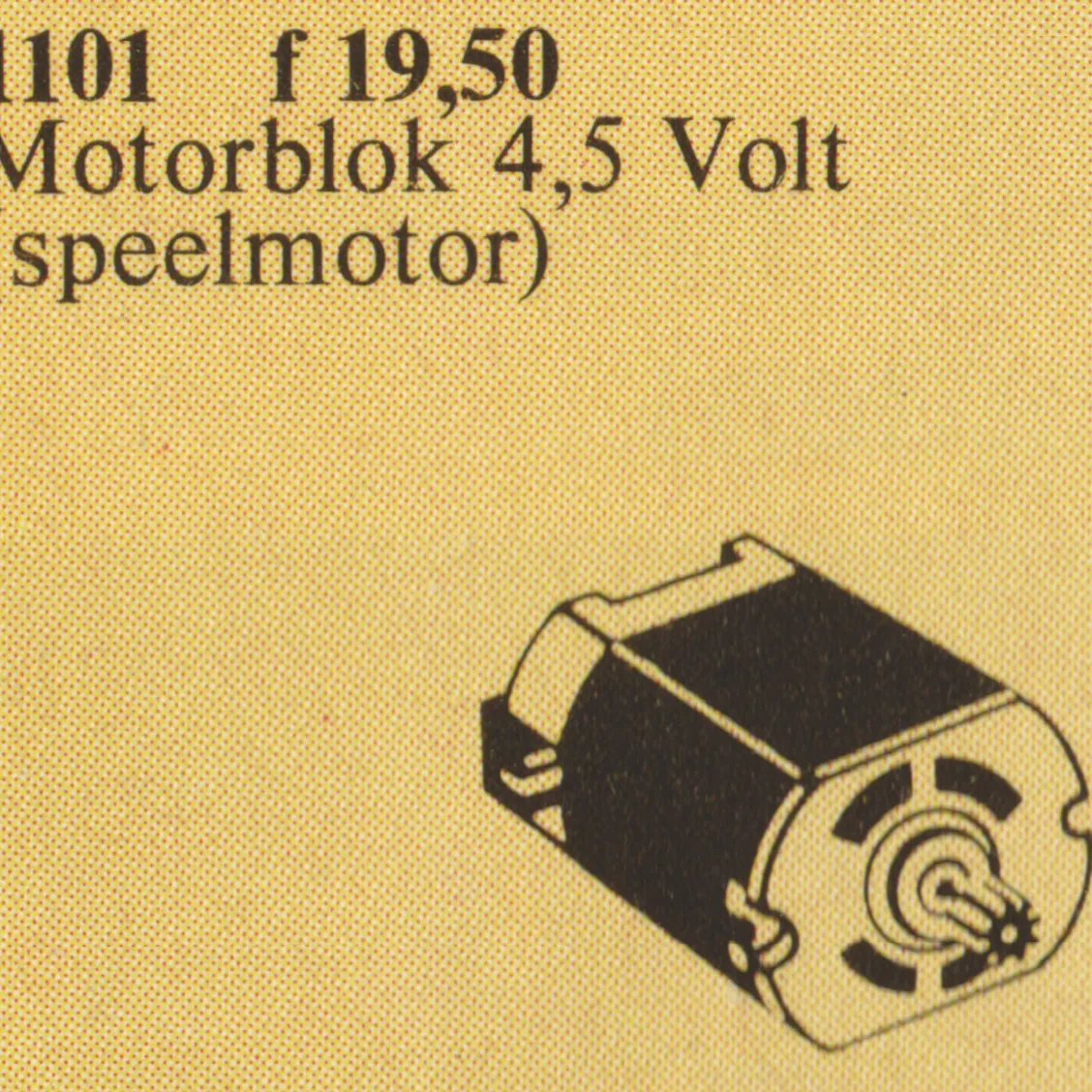 Replacement 4.5V Motor
