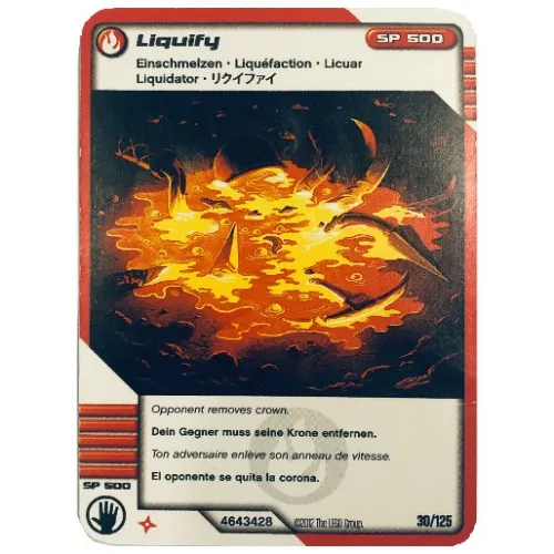 Trading Card, Ninjago Deck #2: 30 - Liquify - International Version