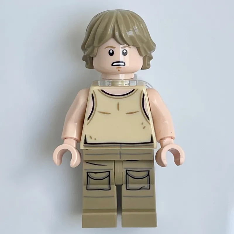 Luke Skywalker, Dagobah Outfit, Tan Tank Top with Neck Bracket