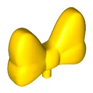 Headwear Accessory Bow Large with Small Pin [Plain]