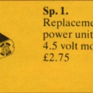 4.5V Replacement Motor