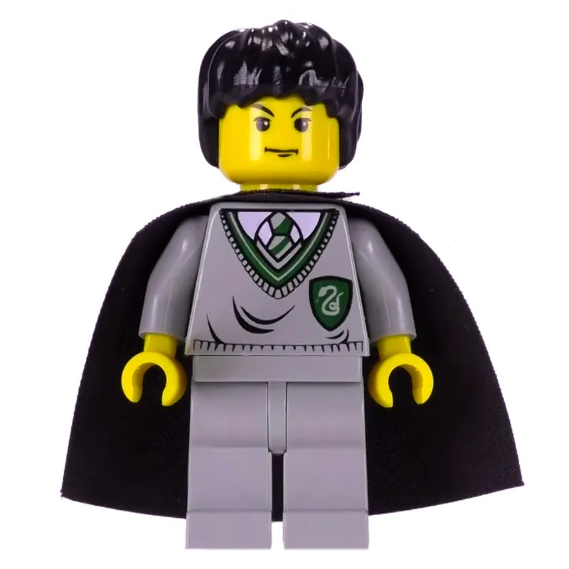 Tom Riddle, Yellow Skin, Slytherin Sweater with Crest, Cape