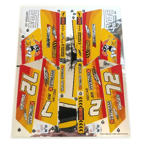 Sticker Sheet for Set 8146-1