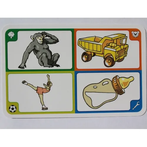 Game Card, Creationary, 99 Chimpanzee