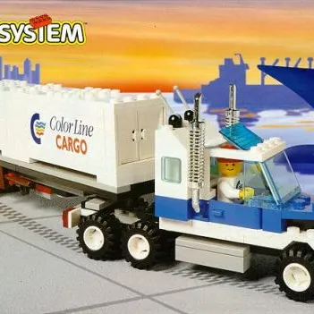 Color Line Container Lorry