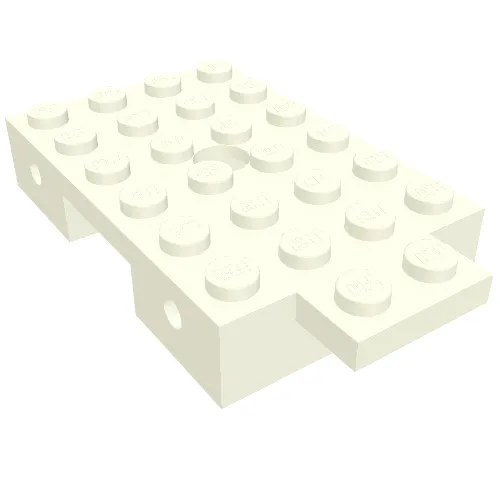 Vehicle Base, Train 4 x 7 with Wheels Holder