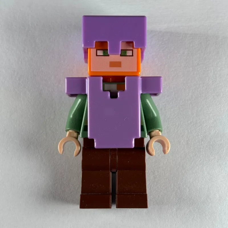 Alex in Medium Lavender Helmet and Armor