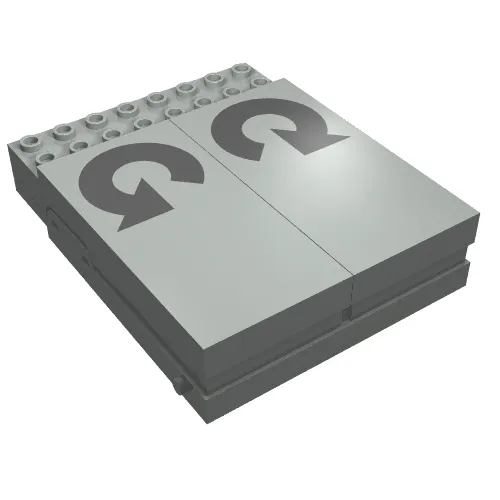 Control Unit, Train 12V, 8 x 10 with Rotating Arrows Print