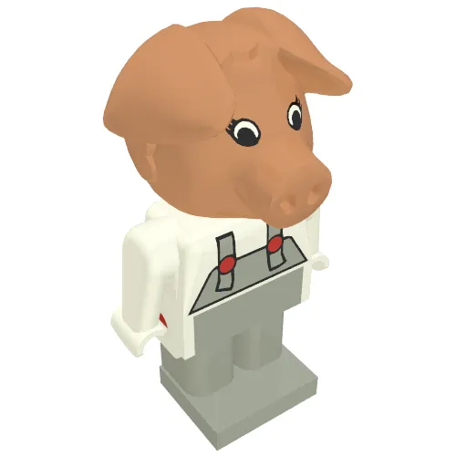 Fabuland Figure Pig 7