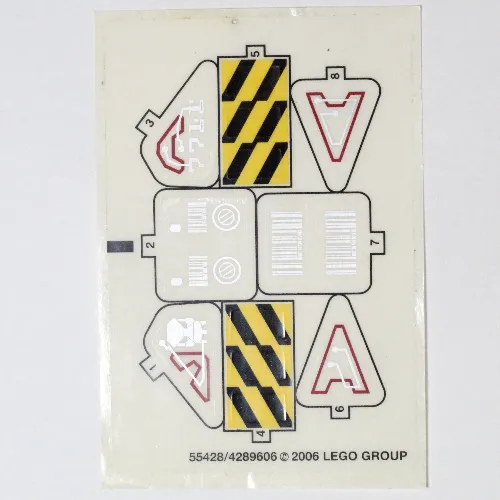 Sticker Sheet for Set 7711-1