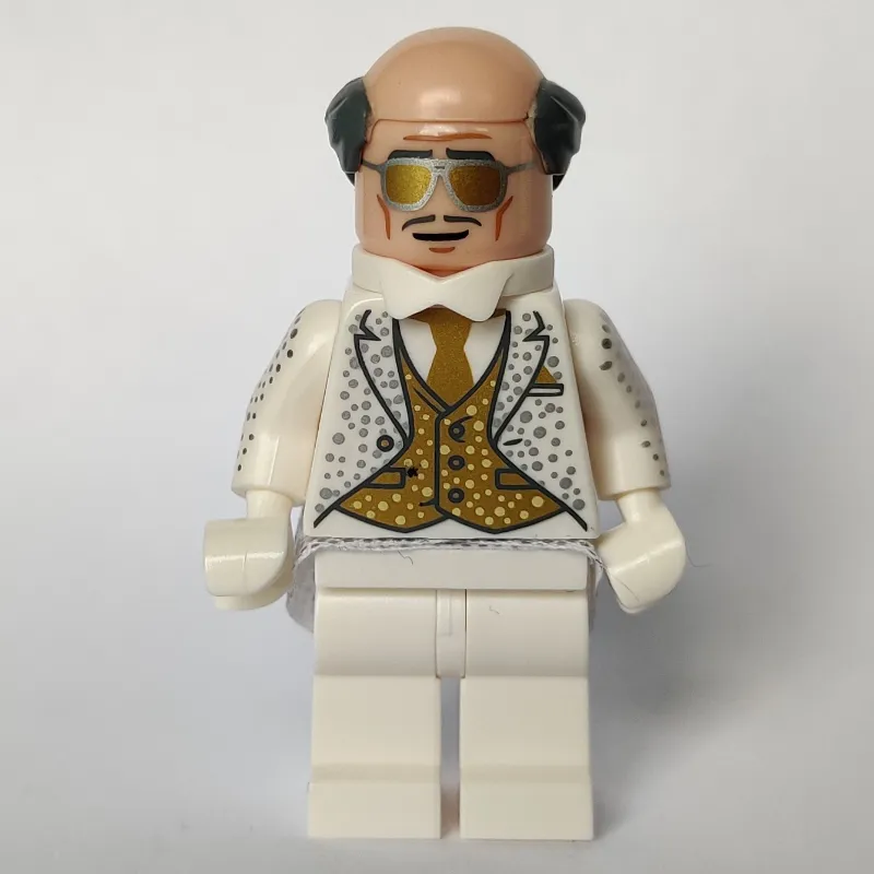 Alfred Pennyworth, Balding, White Tuxedo (Disco Outfit)(CMF)