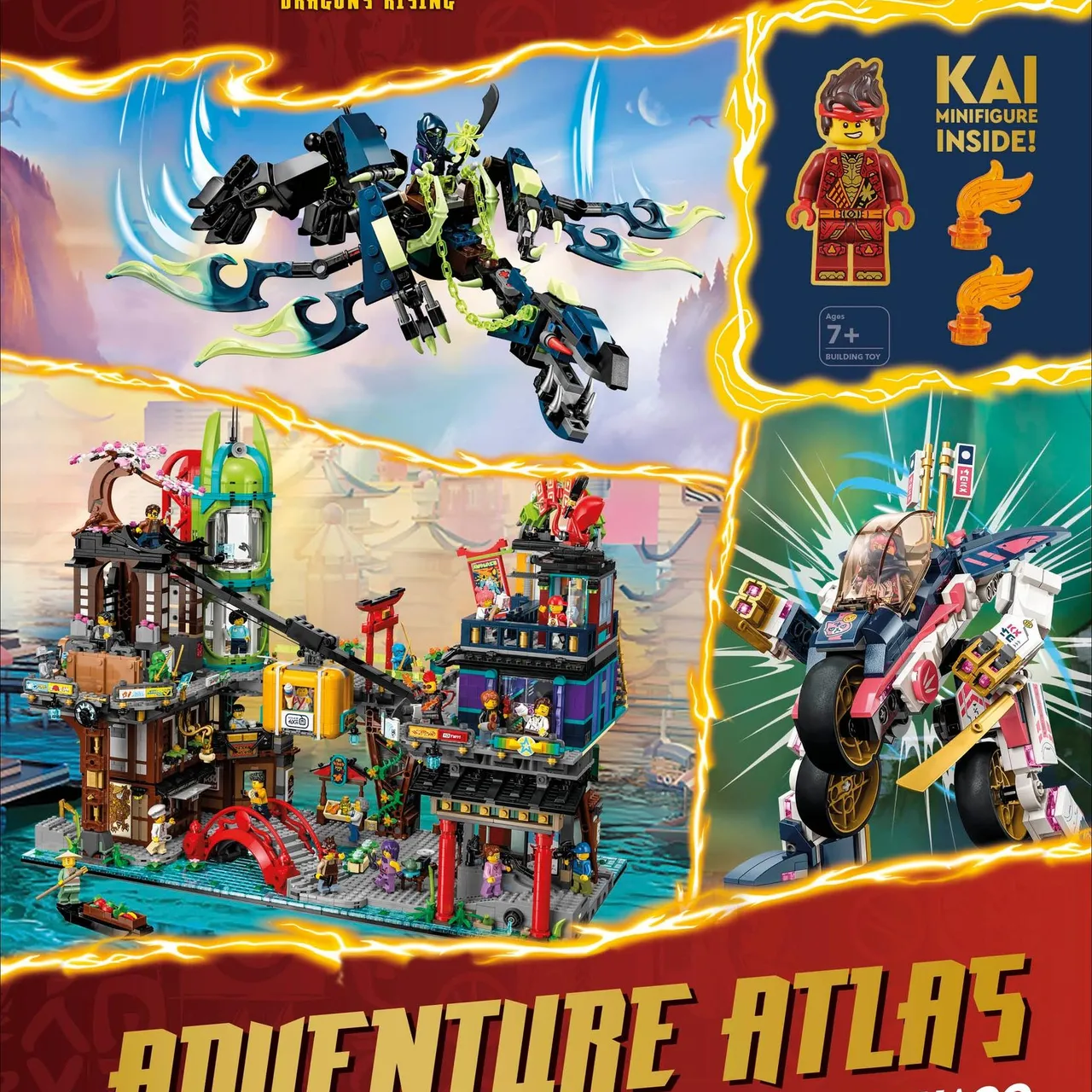 Ninjago: Dragons Rising: Adventure Atlas: Journey Through the World of Ninjago