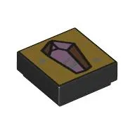 FLAT TILE 1X1, NO. 287