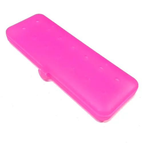 Clikits Container Box, Rectangle with 2 x 7 Holes Arrangement [Hinged]