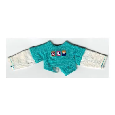 Scala, Sweater with White Sleeves