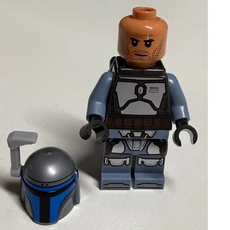 Jango Fett, Pearl Titanium Torso with Plain Arms