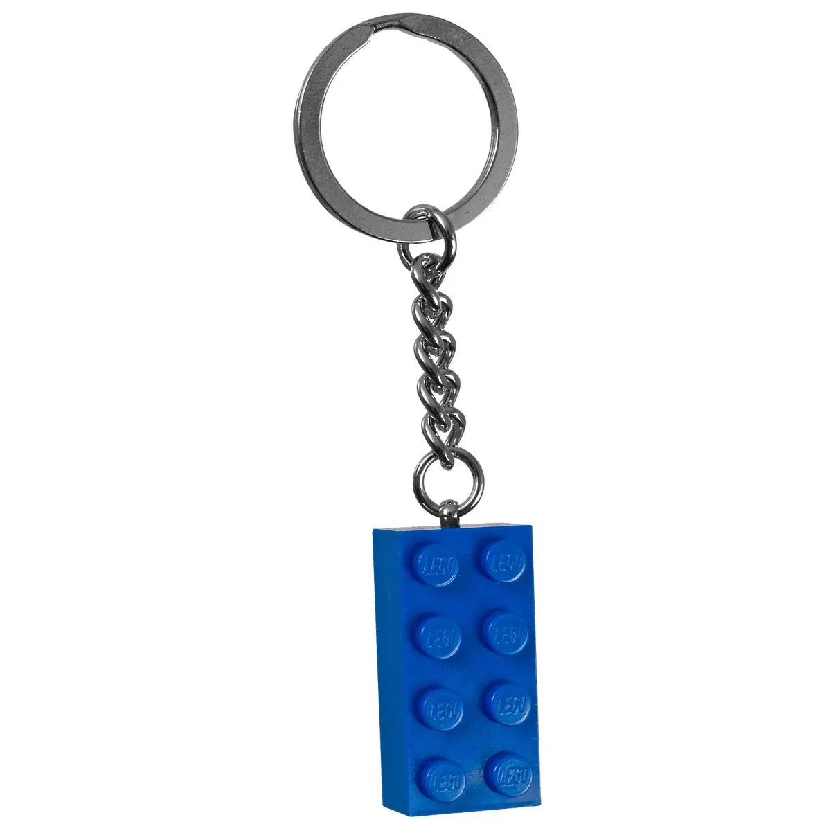 Blue Brick Key Chain