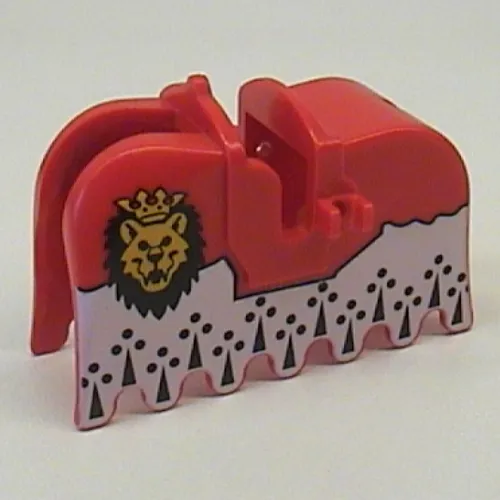 Animal / Creature Accessory, Horse Barding with Lion Head (Royal Knights) Print