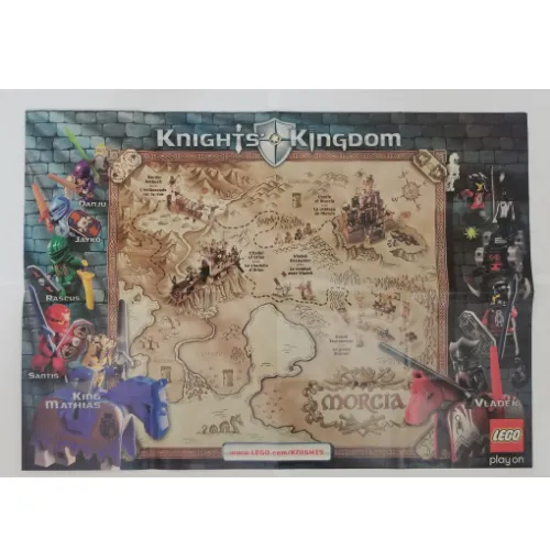 Poster, Knights Kingdom II, Dual Sided (Set 8809)
