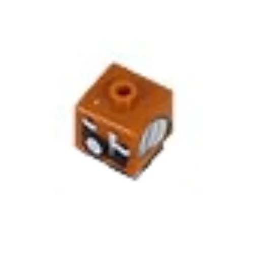 Pen Bead, Square with Magnifying Glass, Camera Print