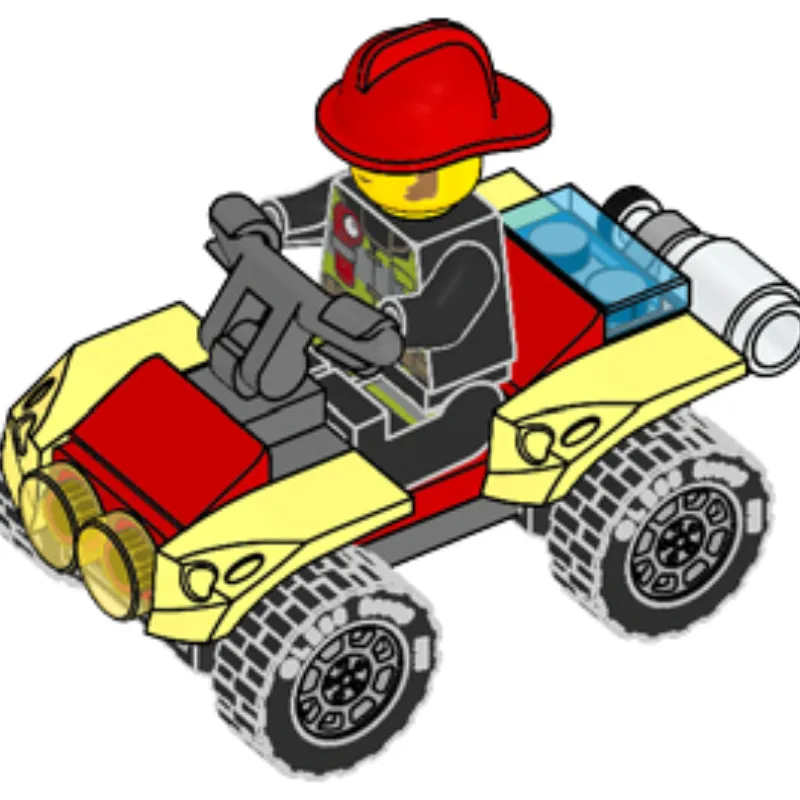 Clemmons With Fire Quad