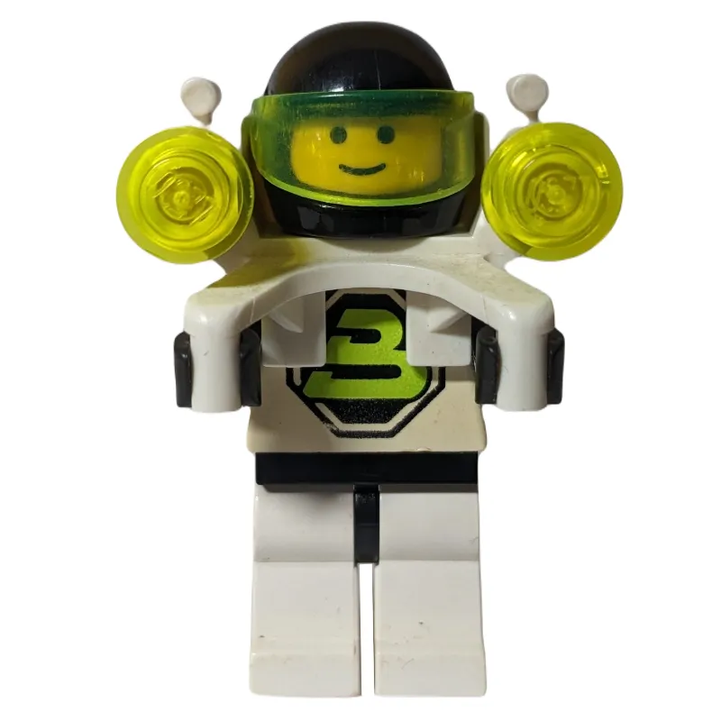 Blacktron II - Jetpack, 3626b Head