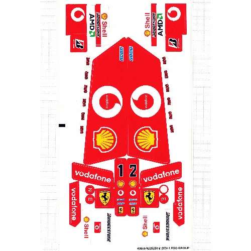 Sticker Sheet for Set 8386-1