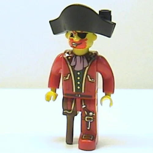 Juniors Minifig, Pirates - Captain Redbeard