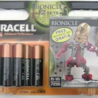 Gold Good Guy - looking Right (Duracell 8 pack AA) {Turaga Lhikan}