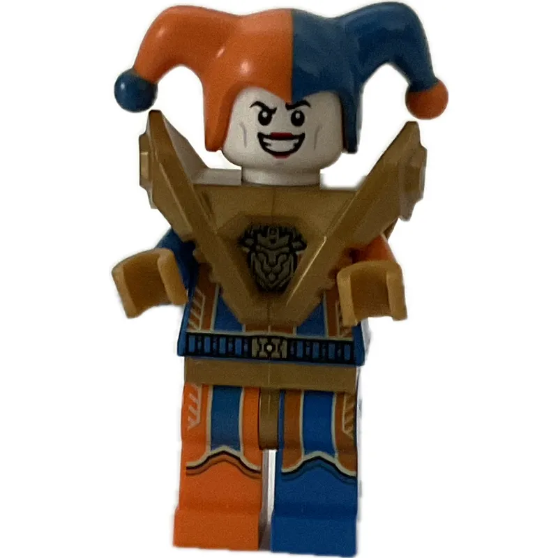 Jestro in Orange and Blue Outfit