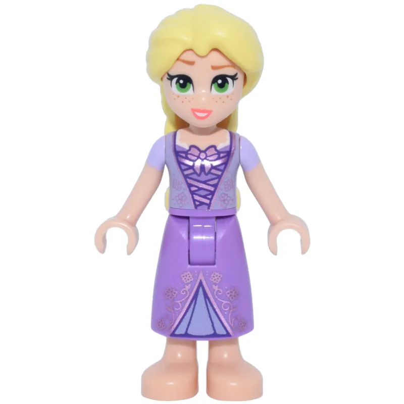 Rapunzel, Big eyes, Flowers