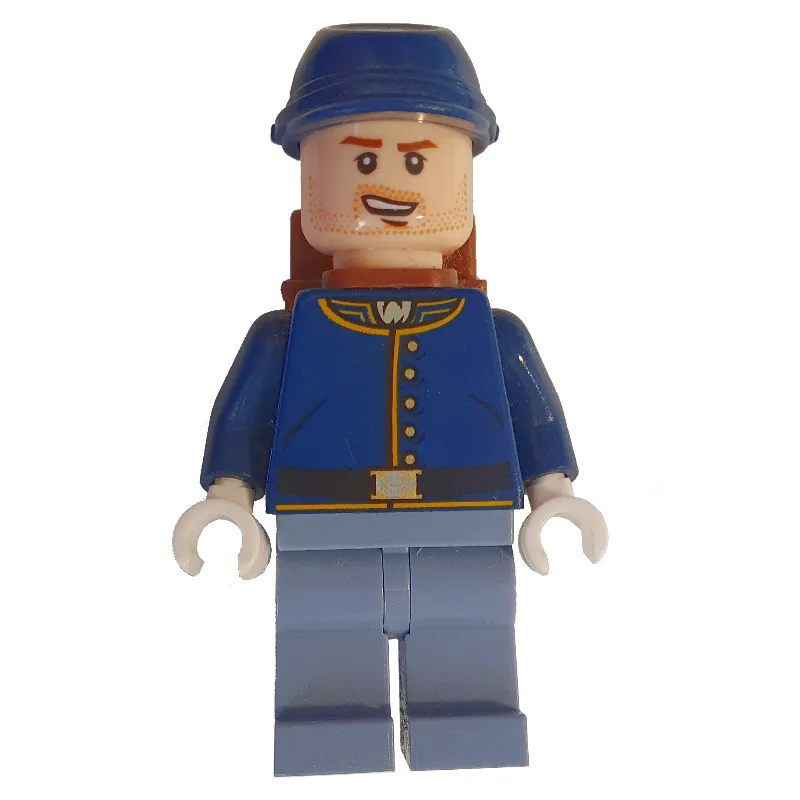 Cavalry Soldier - Crooked Open Smile, Backpack