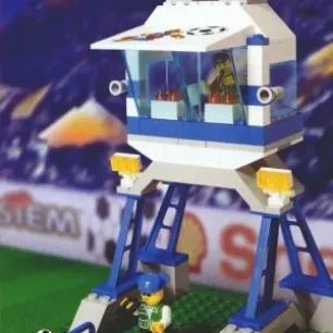 Commentator and Press Box