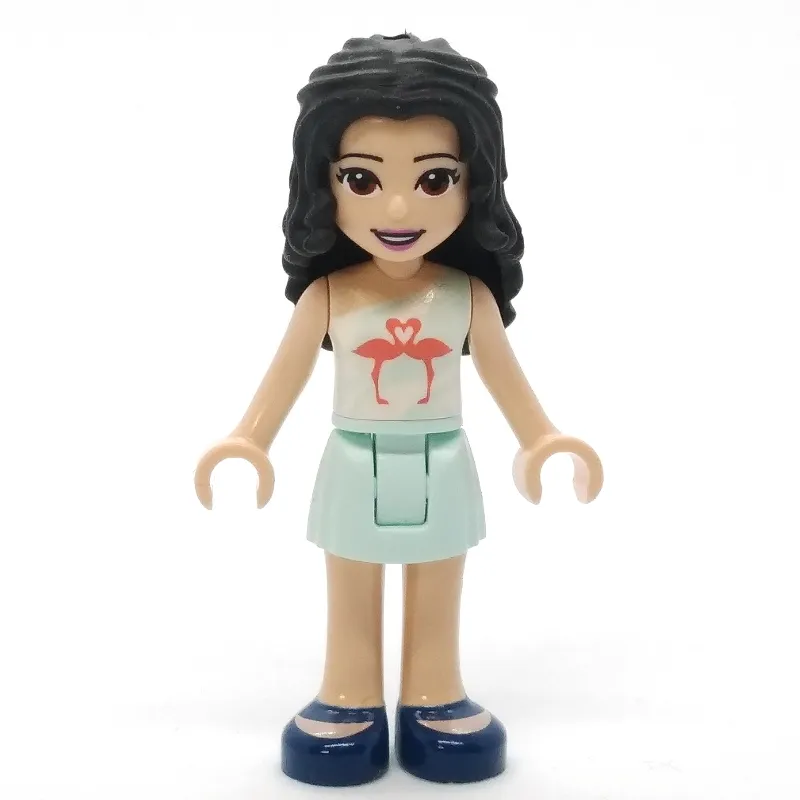 Emma - Light Aqua Top, Light Aqua Skirt