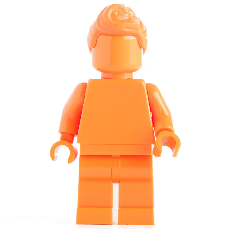 Monochrome Orange with Hair