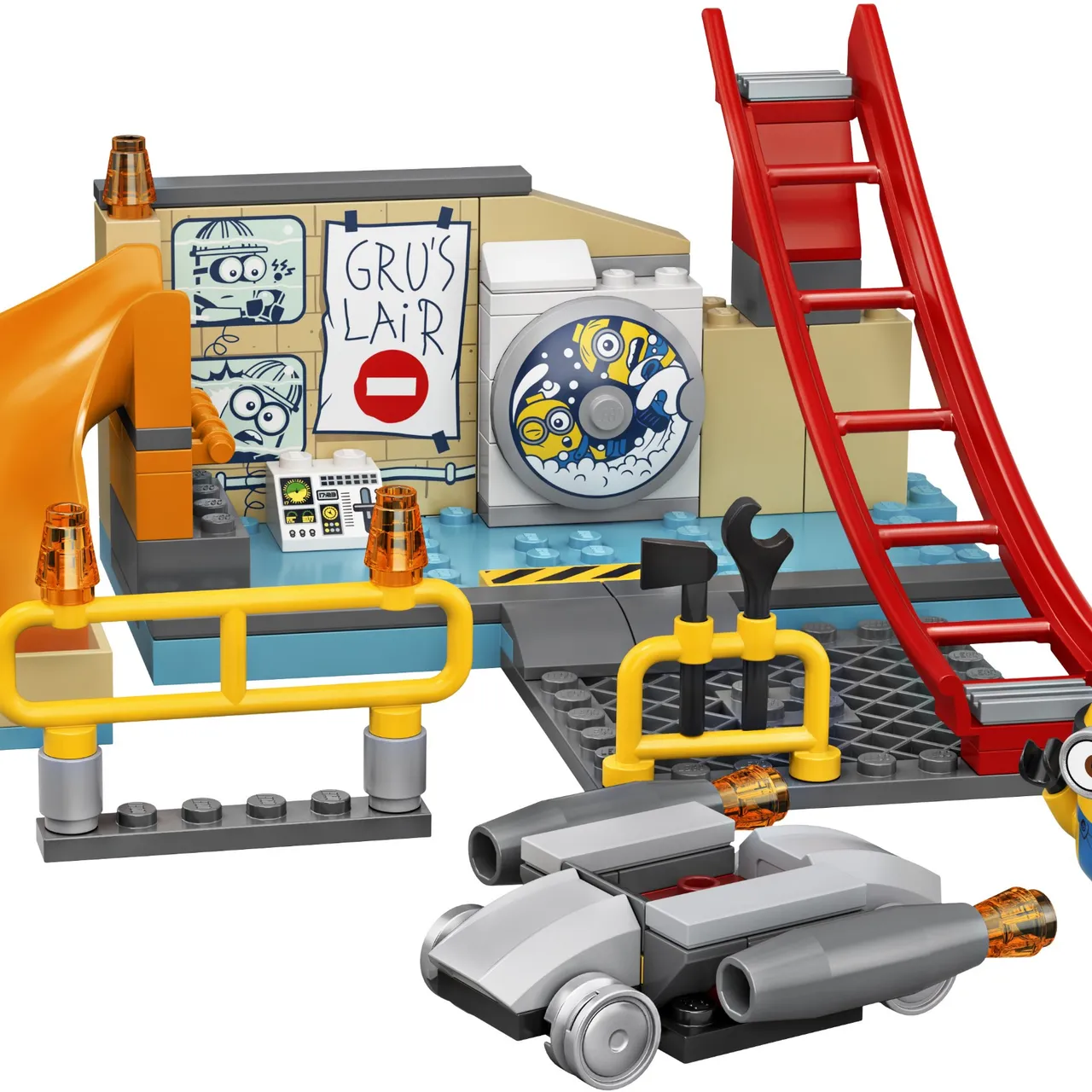 Minions in Gru's Lab