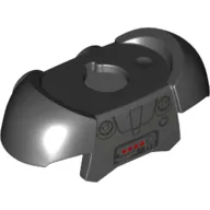 Minifig Neckwear Armor Shoulder Pads with Control Panel with Red Buttons Print