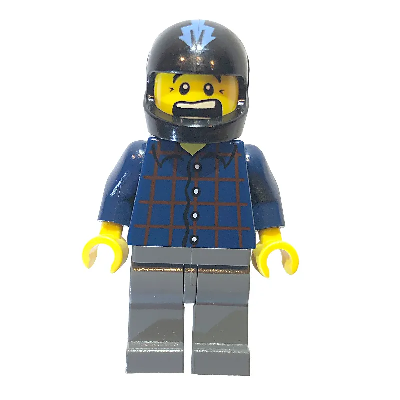 Hot Rod Driver, Plaid Shirt