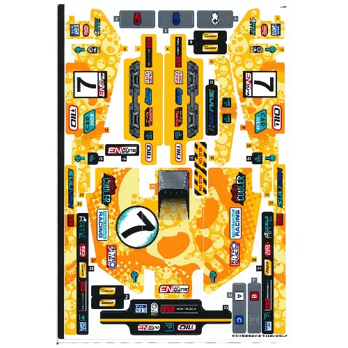 Sticker Sheet for Set 42099-1