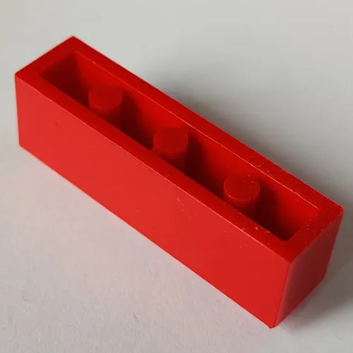 Brick 1 x 4 with Bottom Tubes, Lowered Center Cross Support