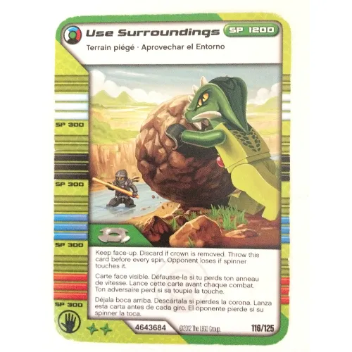 Trading Card, Ninjago Deck #2: 116 - Use Surroundings - North American Version