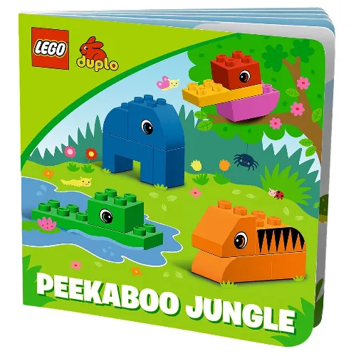 Book, Duplo, Peekaboo Jungle