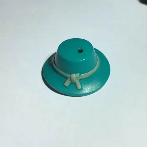 Hat Wide Brimmed with Knotted Tan Band Print