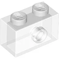 Brick Special 1 x 2 with 1 Center Stud on 1 Side, No Bottom Stud Holder