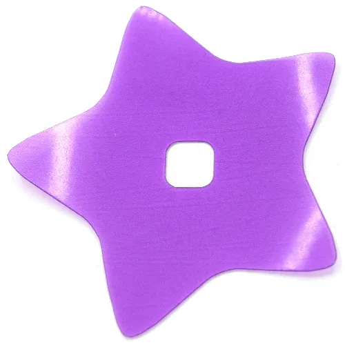 Clikits Icon Accent, Star 6 3/8 x 6 3/8