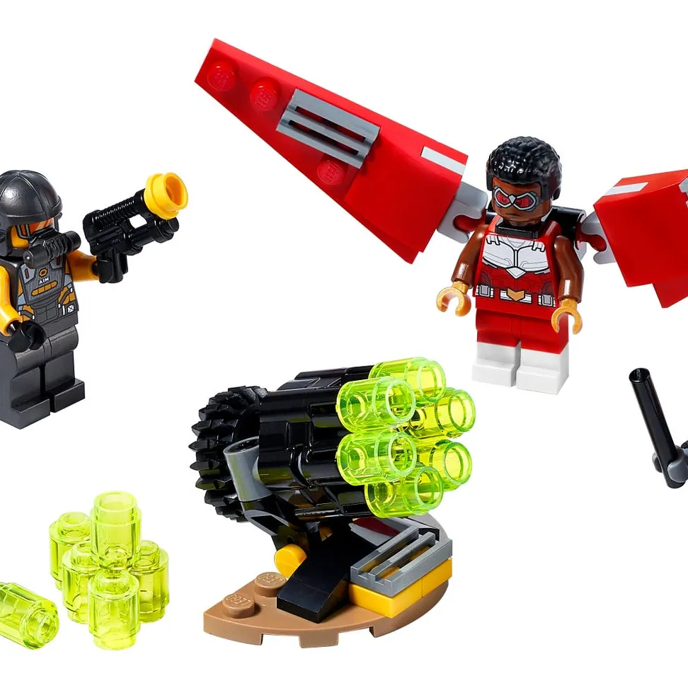 Falcon & Black Widow Team Up