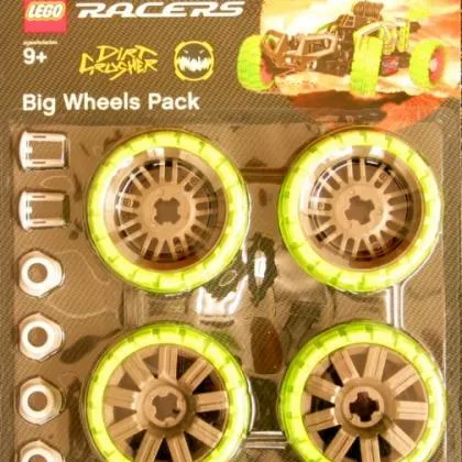 Big Wheels Pack Dirt Crusher (Green)