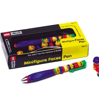 Minifigure Faces Pen